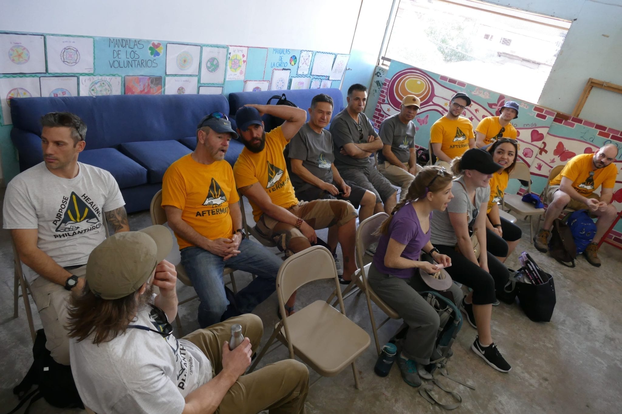What participants can expect at Camp Aftermath